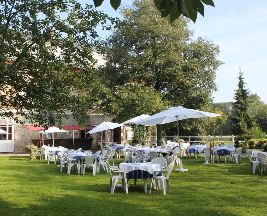 Hotel Restaurant Ferme De La Grande Cour La Rivière-Saint-Sauveur Esterno foto